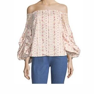 Petersyn Audrey top in floral